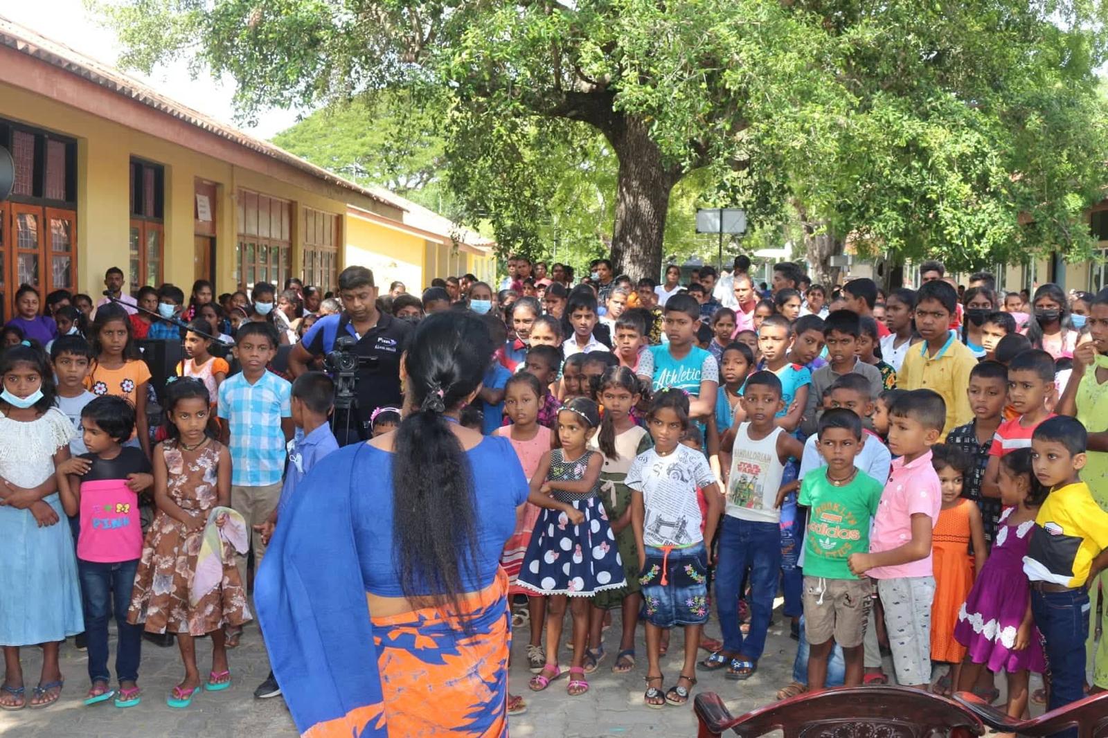 Community gathering and celebration for World Children's Day