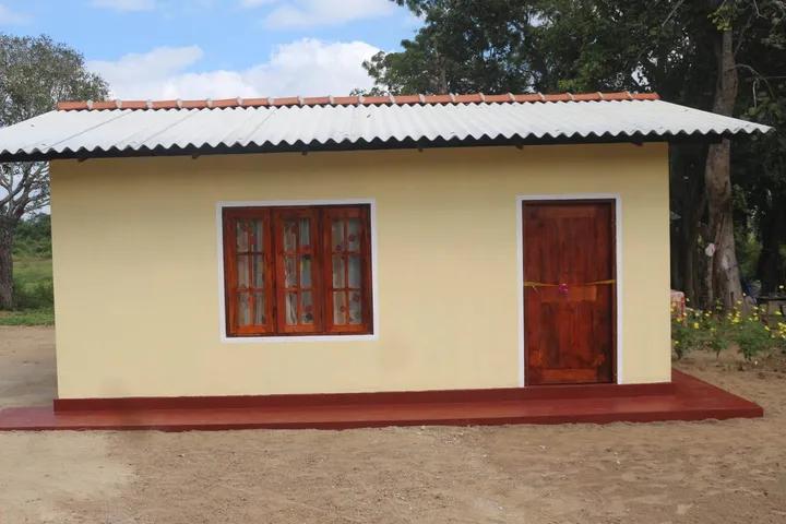 House 1 — construction and handover